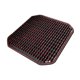 thumbnail image 2 of Funda de asiento con cuentas de madera Cojín de asiento con cuentas Multifuncional Resistente Fresco Tejido a mano rojo oscuro, 2 of 9