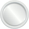 thumbnail image 1 of Miroir Encadré Pasadena - Blanc Lin, 1 of 6