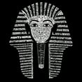 thumbnail image 2 of LA Pop Art Men's Premium Blend Word Art T-shirt - KING TUT, 2 of 2
