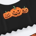 thumbnail image 5 of ZHENHONG Pajamas Sets for Women 2 PC Set Cute Funny Halloween Sleepwear Letter Print Camisole and Pumpkin Graphic Shorts Pajama Sets Halloween Matching Set, 5 of 6