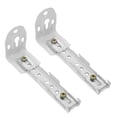 thumbnail image 1 of Riel para cortina de techo de alta resistencia, 2 piezas, accesorios para riel de cortina doble, montaje en techo, piezas de reparación para persianas, 1 of 8
