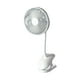 thumbnail image 4 of Ventilador de escritorio lip, giratorio, flexible, 4 velocidades, miniventilador para cochecito, ventilador personal, ventilador silencioso, 4 of 7