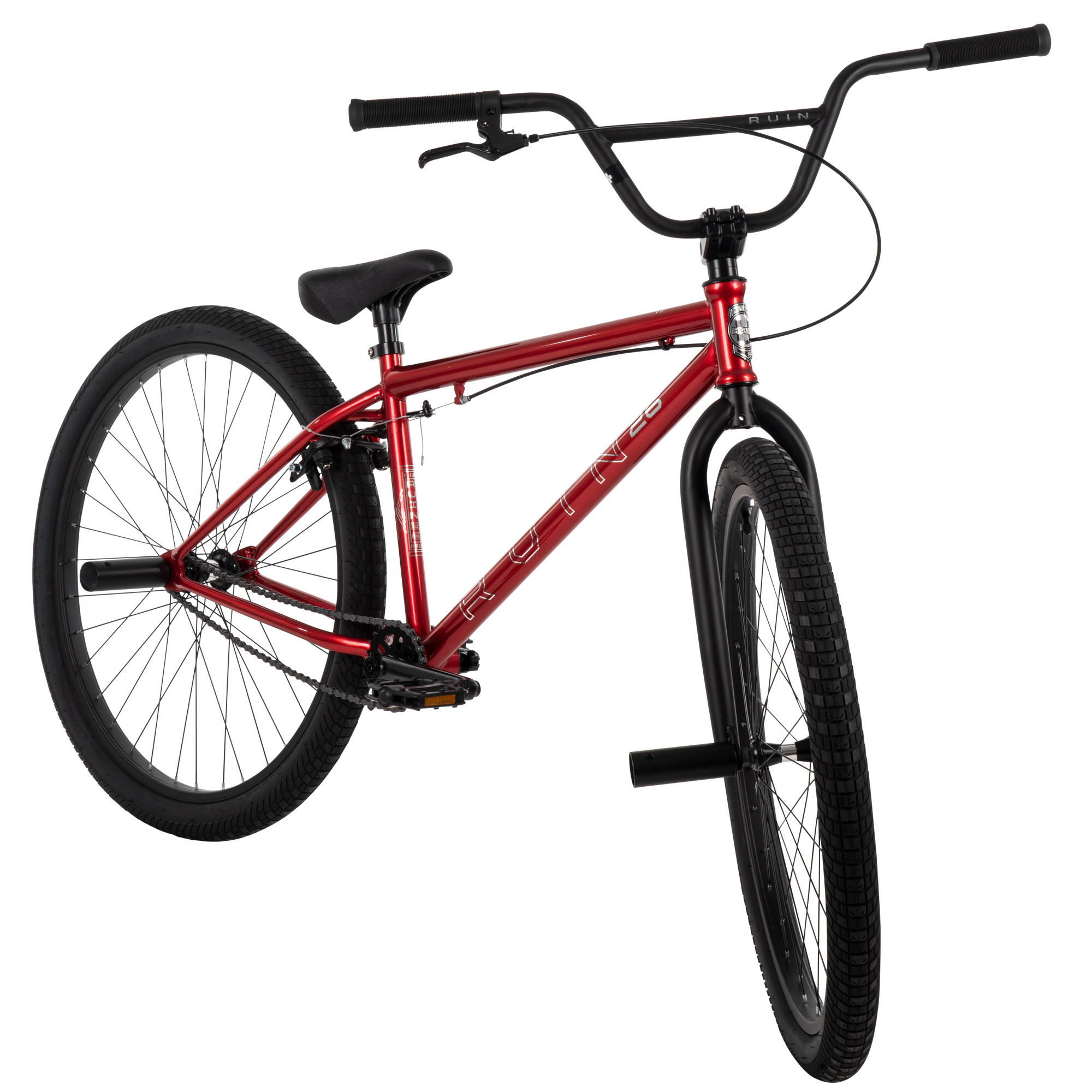 Huffy Ruin 26-inch Men's BMX Freestyle Bicycle, Ages 12+ Years,  Red - image 5 of 13