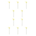 thumbnail image 1 of Decoración de plantas simuladas Bearachild Flores artificiales Will Pure Yellow amarillo puro 10Conjunto, 1 of 6