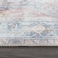 thumbnail image 3 of World Rug Gallery Transitional Bohemian Distressed Machine Washable 7'7"x9'6" Rust Area Rug, 3 of 8