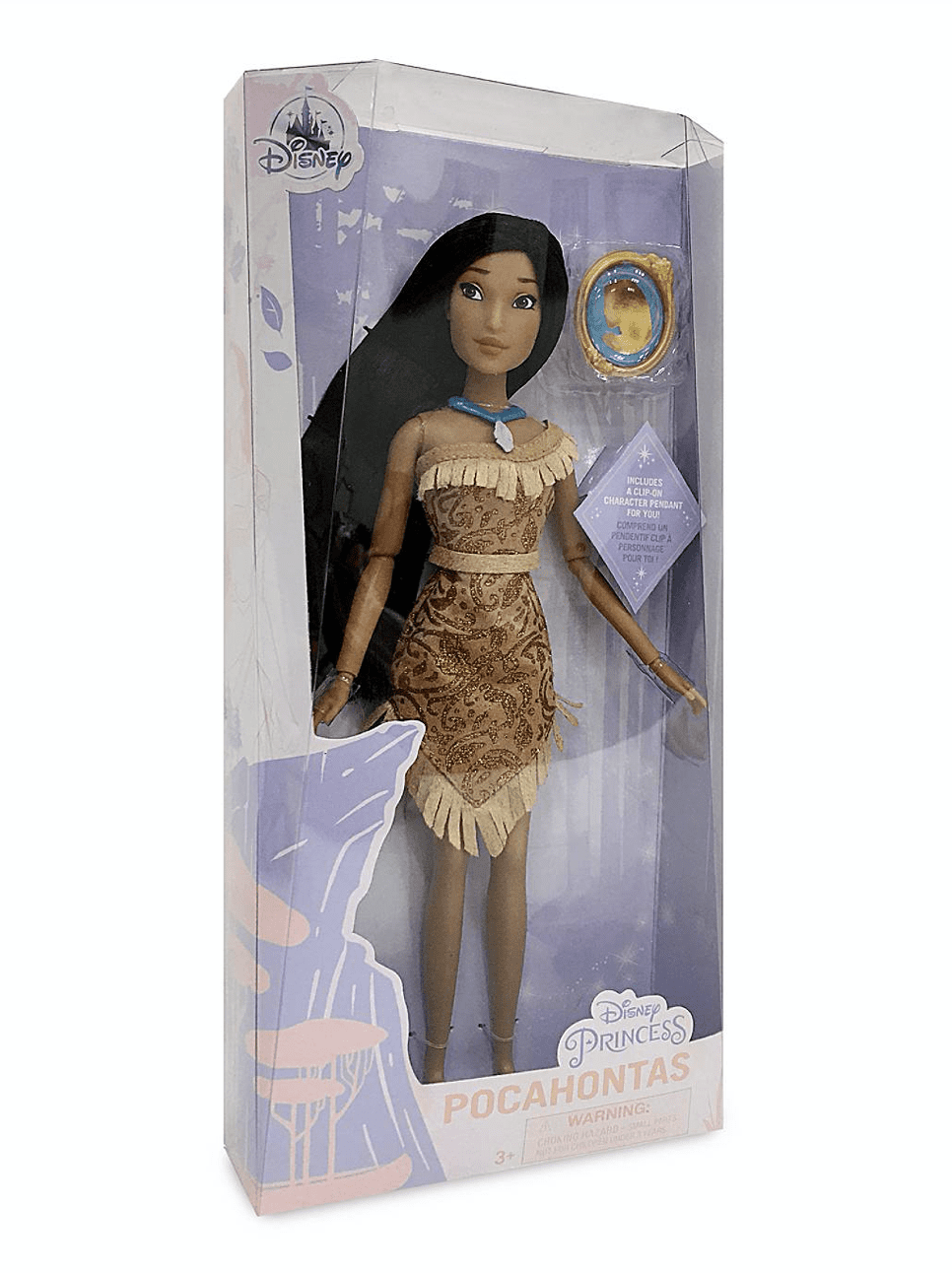 DISNEY STORE PRINCESS POCAHONTAS W/RING 2018 CLASSIC BARBIE DOLL COLLECTION 