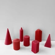 Multi-Style Geometry Resin Mold 3D-Cone Silicone Mould Art Craft Soap Gypsum Decorations