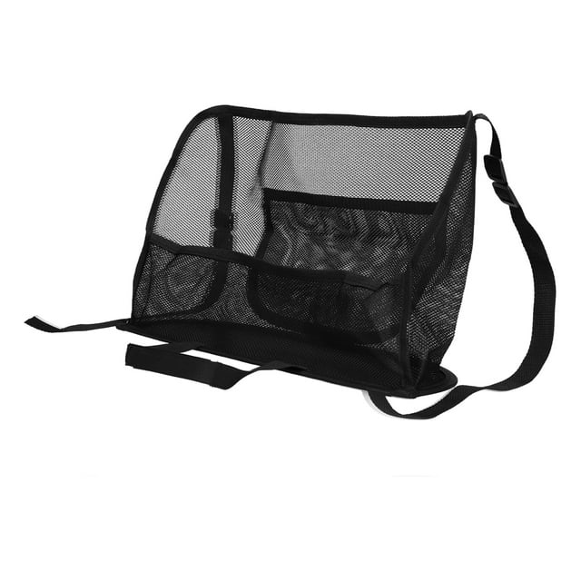 Between Organizer, Washable Storage Pouch Car Net Pocket Universal Kid Pet Barrier For Auto Interior Black,Red