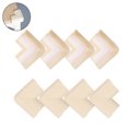 thumbnail image 1 of Paquete de 8 protectores de esquinas con cinta adhesiva para mesa a prueba de bebés, 1 of 8