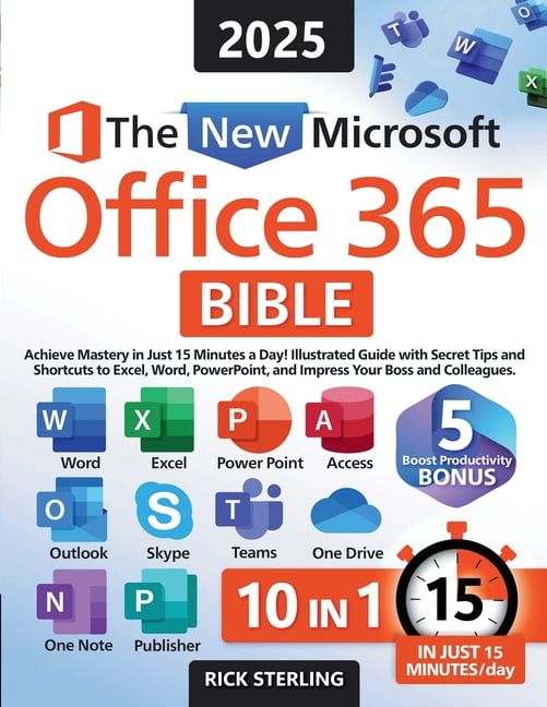 Bible (Wiley) Microsoft Excel 365 Bible, (Paperback) - Walmart.com