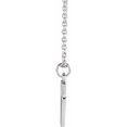 thumbnail image 2 of Precious Stars Collier en Argent Sterling Initiale N Dangle, 2 of 3