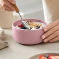 thumbnail image 4 of Neoargh Silicone Dipping Bowls Set of 4, Small Dessert Bowls, Unbreakable Dip Bowls & Sauce Bowls, Small Bowls for Dips, Mini Prep Small Bowl for Soy Sauce & Sides Pink 4.45*2.28IN, 4 of 7