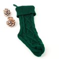 thumbnail image 4 of vnanda Holiday Stocking Decor 1pc Christmas Knitted Stocking Handmade Reusable Xmas Tree Hanging Gift Bag Sock Pendant Holiday Party Decoration Festival Gift, 4 of 8