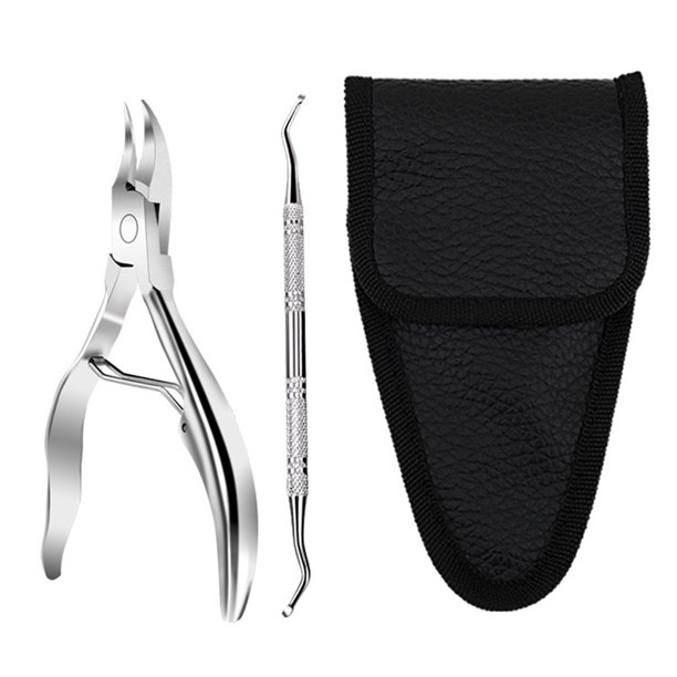 1 Conjunto Durable Nail Clippers Nail Trimmer Set Cutters Nail Cutters Herramienta de pedicura (Plata)