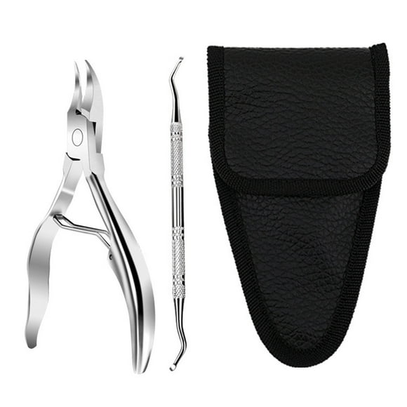 1 Conjunto Durable Nail Clippers Nail Trimmer Set Cutters Nail Cutters Herramienta de pedicura (Plata)