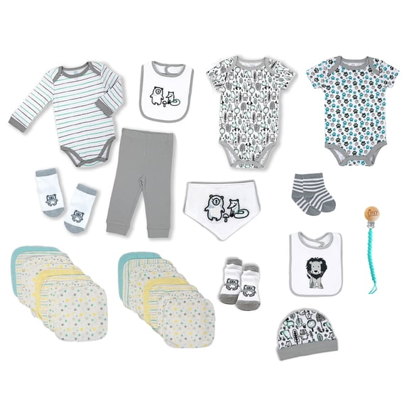 28 Piece Baby Infant Apparel Layette Gift Set, NB-3M