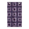 thumbnail image 1 of Abstract Hanging Pocket Organizer, Nested Ornamental Squares in Violet Shades, Printed Polyester Storage Bag with Pockets, 21" x 31", Quartz Mauve, 1 of 2