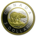thumbnail image 1 of 2015 Canada 5oz Proof Silver Polar Bear Big Coin Series ($2 Coin), 1 of 3