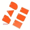 thumbnail image 2 of QJUHUNG 6pcs Plastic Clay Scraper Handle Carved Soft Clay Sculpture Tool, 2 of 7