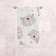 thumbnail image 6 of Fingertip Face Bath Towels Cute Bear, Soft Absorbent Thin Guest Hand Towels, 2 Pack Decorative Dish Towels for Kitchen Bathroom Hotel Gym, 30x15 Inch, 6 of 6