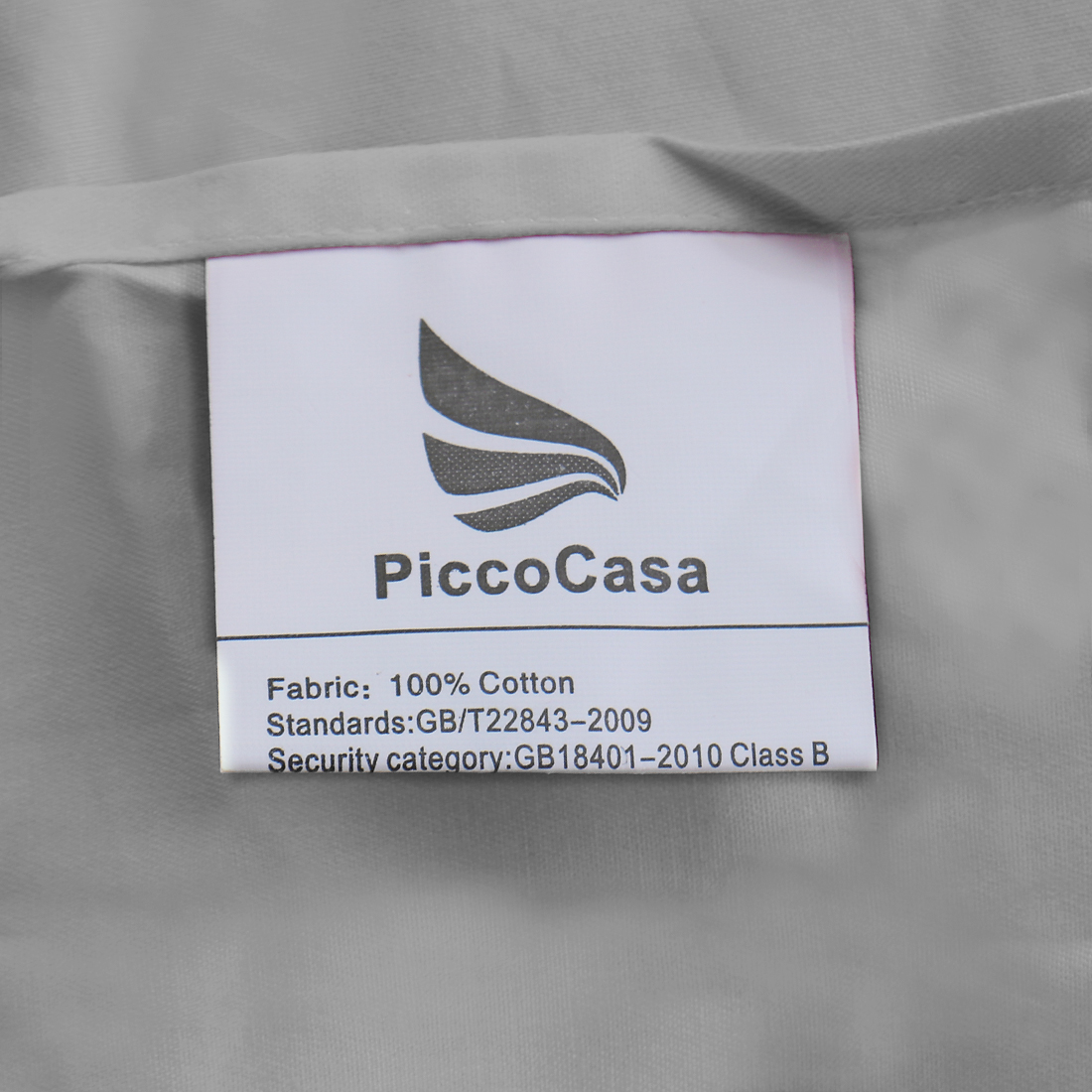 Unique Bargains 2 Pack 300TC Cotton Solid Pillowcases Silver Gray 20" x 36"