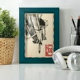 thumbnail image 6 of Vintage Airmail I -Framed Print w/glass-Ocean Blue, 6 of 8