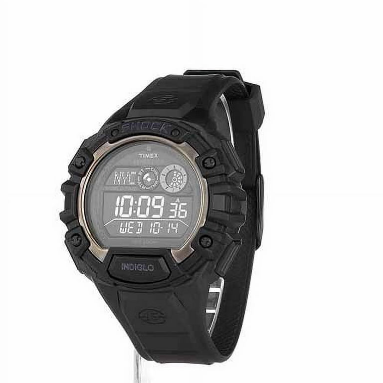 Timex T49970 Mens Black Expedition World Shock Chronograph Watch