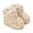 Beige C, variant on Winter Plush Cartoon Bear Baby Shoes Soft Sole Warm and Comfortable Cotton Boots 0-18M