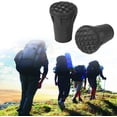 thumbnail image 5 of Extremos de goma para bastones de trekking y caminatas, perfectos para aventuras de senderismo, compatibles con bastones de trekking Juego de 6 puntas para bastones de senderismo, 5 of 5