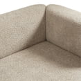thumbnail image 5 of Shaiailed 64" Camel Upholstered Chaise Lounge Chair Indoor,Right Arm Facing Small Chaise Lounge for Small Space,Fainting Couch Chaise Lounge,Modern Boucle Lounge Chair for Bedroom,Living Room, 5 of 9