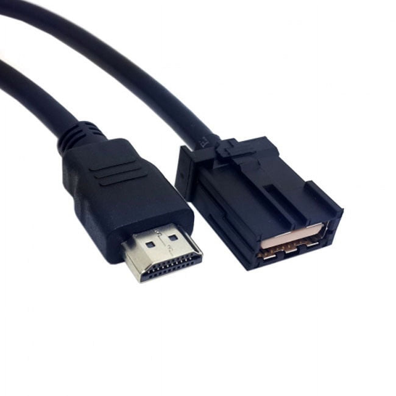 JSER High Speed HDMI 1.4 Type E Male to Type A Male Video Audio Cable 1.5M Automotive Grade for Hyundai H1 Car