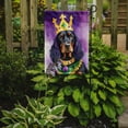 thumbnail image 2 of Gordon Setter King of Mardi Gras Garden Flag 11.25 in x 15.5 in, 2 of 5