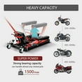thumbnail image 6 of SPECSTAR 1500 lbs Motorcycle ATV Lift Jack, Steel ATV Lifts Stand Hoist with Wheels and Handle, 6 of 8