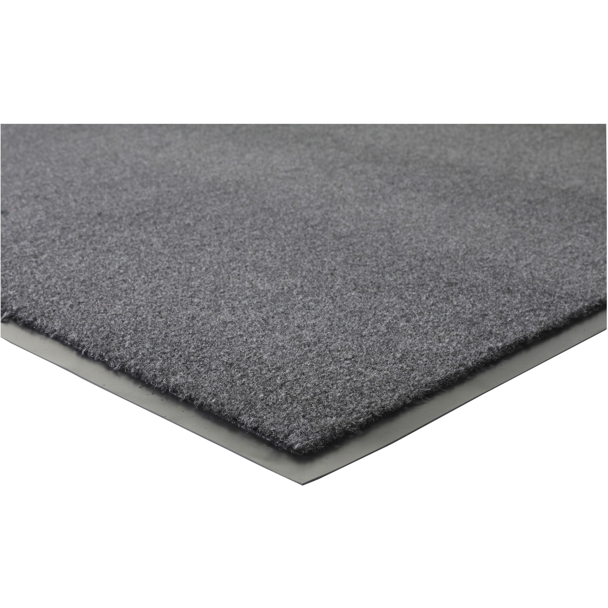 Genuine Joe Silver Series Indoor Entry Mat - Building, Carpet, Hard Floor - 10 Ft Length X 36" Width - Plush -