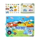 thumbnail image 5 of Paster estable plegable, juegos , rompecabezas de educación temprana, rompecabezas de aprendizaje, libro de pegatinas impermeable Transporte, 5 of 6