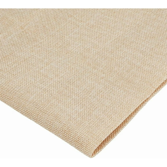 19.7x57.5 Inch Beige Linen Speaker Grill Cloth Linen Speaker Fabric 0.5mm Thick Stereo Fabric Dustproof Speaker Fabric Replacement Mesh Cloth