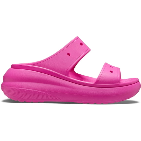Crocs Unisex Classic Crush Platform Sandals Wedge, Juice, 6 US Men