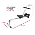 thumbnail image 4 of Remadora Sunny Health & Fitness con Resistencia de 12 Niveles, 4 of 4