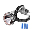 thumbnail image 3 of Linterna Frontal LED perfecl Recargable Impermeable para Manos Escalar Correr de Noche Caminar Corte de Energía amarillo, 3 of 8