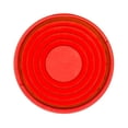 thumbnail image 4 of Rectangular Dome Light Lens and Round map Light Lens For 2006+ Peterbilt - Red, 4 of 4