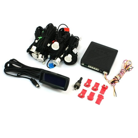 Auto Parking Sensor - Car Auto Reverse Radar Backup System 6 Parking Sensors Reversing Kit