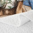 thumbnail image 5 of Erosebridal Coastal Dogs Bed Spread Queen, Ocean Beach Queen Coverlet Set, Polka Dots Reversible 3 Pieces, 1 Quilt and 2 Pillowcases, 5 of 7