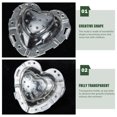 thumbnail image 3 of IFANLANDOR 4Pcs Heart Shaped Mold Transparent PP Vegetable Shaping for Kitchen Use, 3 of 8
