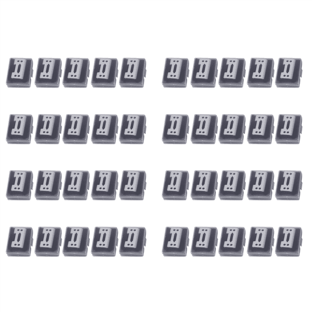 New 40Pcs 28 Teeth Zirconia Ceramic Clipper Blade for Senior Clipper