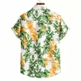 thumbnail image 3 of Camisa Manga Corta Hawaiana Con Estampado Para Hombre, 3 of 4