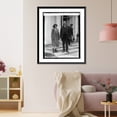 thumbnail image 3 of Historic Framed Print, Mrs. H.M. Bradley & Dr. Abraham L. Lathern of Chester Pa., 5/2/25, 17-7/8" x 21-7/8", 3 of 9