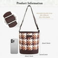 thumbnail image 3 of Tinyat Shoulder Bag for Women Waterproof Hobo Handbag Large Capacity Crossbody Purse with Adjustable Shoulder Strap for Daily Use and Shopping, 3 of 6