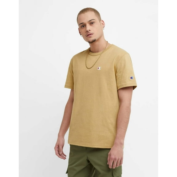 Champion Men's C logo Heritage Tee Sandrock GT19 Y06145 H7S