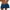 Blue, variant on Suagox Women's Summer Skort Solid Color Mid-Rise Asymmetrical Ruffle Mini Skirt with Lined Shorts