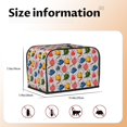 thumbnail image 5 of Haiem Watercolor Teapots Print Toaster Covers 2 Slice Wide Slot,Bread Dust Cover & Fingerprint Protection,Bread Machine Cover,Appliance Covers, 5 of 7